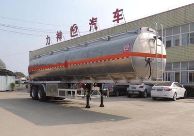 Xingshi SLS9351GYYAluminum alloy oil transport semi-trailer