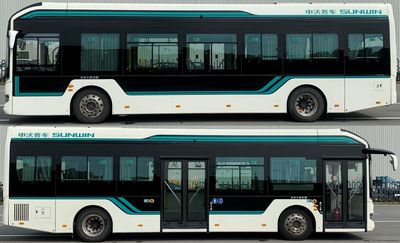 Shenwo  SWB6109EV16G Pure electric low floor city buses