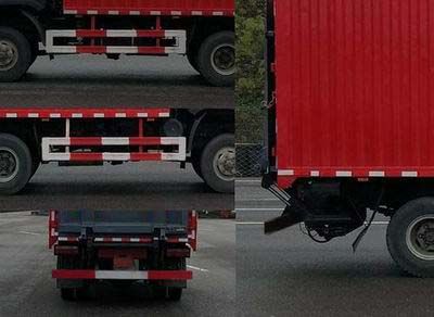 Sanlong Longjiang brand automobiles CZW2040XXYE5 Off road box transport vehicle