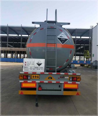 Chufeng  HQG9408GFW1 Tank transport semi-trailer for corrosive substances