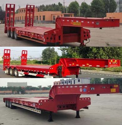 Yitong Yida Automobile YLC9400TDP Low flatbed semi-trailer