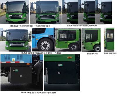 Yutong  YTZ5180TXSD0FCEV Fuel cell scrubber