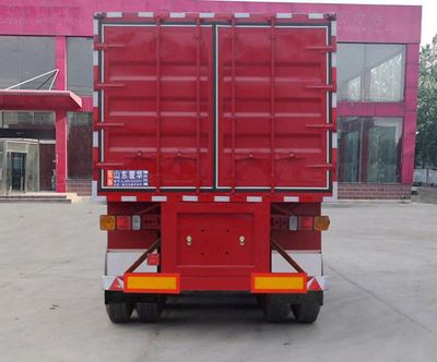 Junhua Xing brand automobiles LJH9402XXY Box transport semi-trailer