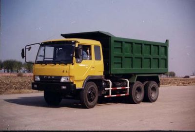 Zhongshi brand automobiles QY3235P1K2T1 13 ton diesel dump truck