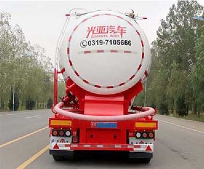 Guangya Tongda  JGY9409GFL Low density powder material transportation semi-trailer