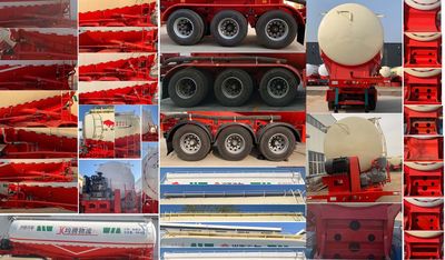 Guangya Tongda  JGY9409GFL Low density powder material transportation semi-trailer