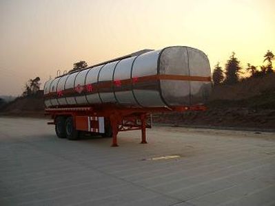 Zhongshang Automobile ZL9290GHY Chemical liquid transportation semi-trailer