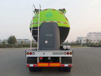 Lingyu  CLY9409GFLA1 Medium density powder material transportation semi-trailer