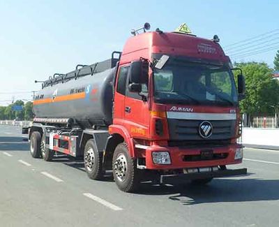 Zhongqi Liwei brand automobiles HLW5312GFW5BJ Tank transport vehicle for corrosive substances