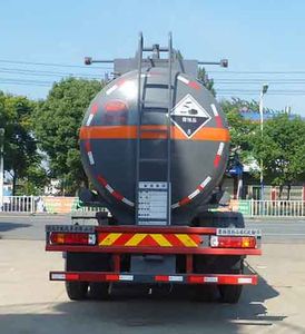 Zhongqi Liwei brand automobiles HLW5312GFW5BJ Tank transport vehicle for corrosive substances