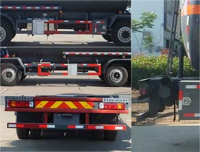 Zhongqi Liwei brand automobiles HLW5312GFW5BJ Tank transport vehicle for corrosive substances