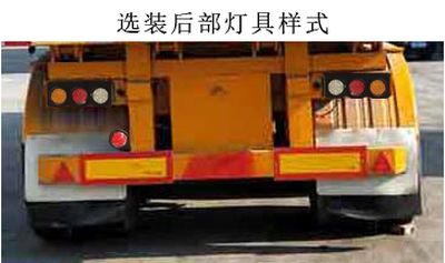 Sun Moon Xin  MYG9400ZZXP Flat dump semi-trailer