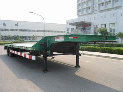 Weiteng  BWG9272 Low flatbed semi-trailer