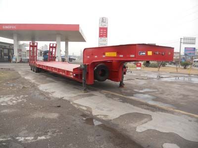 Junqiang  JQ9402TDP Low flatbed semi-trailer