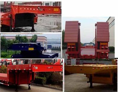 Junqiang  JQ9402TDP Low flatbed semi-trailer