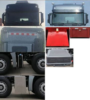 Jianghuai brand automobiles HFC5312CCYP1K3H45S Grate type transport vehicle