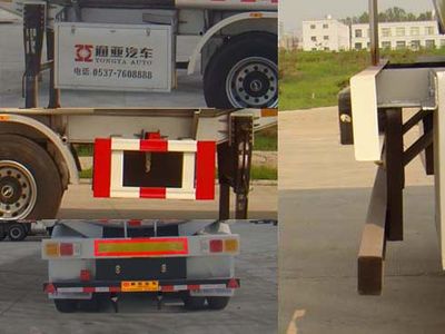 Tongyada  CTY9400GRY Flammable liquid tank transport semi-trailer