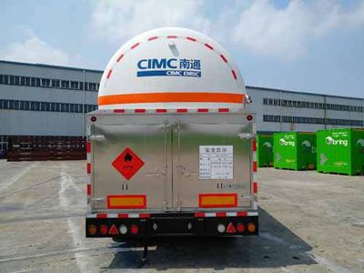 CIMC NTV9400GDY1 Low temperature liquid transport semi-trailer