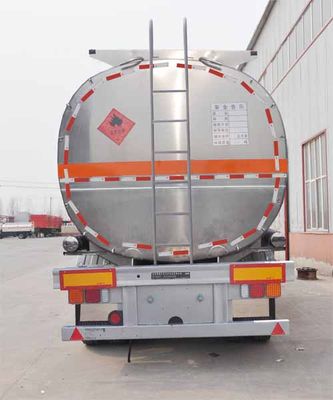 Qilin  QLG9406GYY Aluminum alloy oil transport semi-trailer