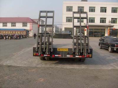 Changhua  HCH9190TD Low flatbed transport semi-trailer