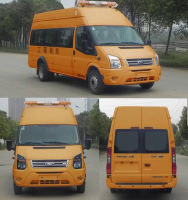 Jiangling Quanshun brand automobiles JX5049XXHMF24 Rescue vehicle