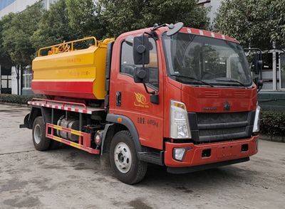 Rongjunda  HHX5040GQWZZ6L Cleaning the suction truck