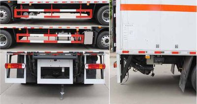 Huatong brand automobiles HCQ5185XFWCA6 Corrosive goods box transport vehicle