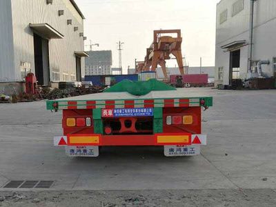 Tanghong Heavy Industry Automobile XT9403TDP8 Low flatbed semi-trailer