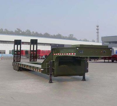 Linzhou  YDZ9402TDP Low flatbed semi-trailer