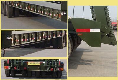 Linzhou  YDZ9402TDP Low flatbed semi-trailer