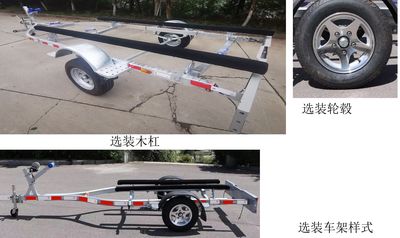 Kaishuo  KSQ9016 centre axle trailer 