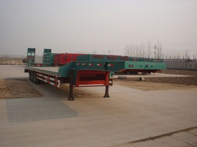 Luchi LC9391TDPALow flatbed semi-trailer