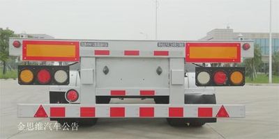 Zhenglong  JYC9401TJZ Container transport semi-trailer