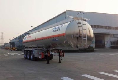 Ruijiang  WL9407GYYH Aluminum alloy oil transport semi-trailer