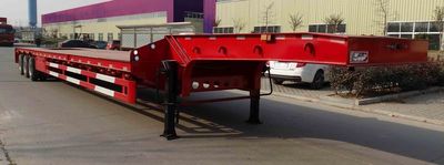 Qilu Zhongya  DEZ9400TDP Low flatbed semi-trailer