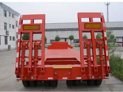 Qilu Zhongya  DEZ9400TDP Low flatbed semi-trailer