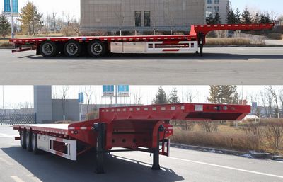 Gaomo  GSK9400TDP Low flatbed semi-trailer