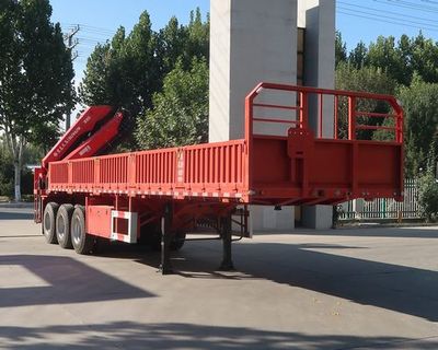 Hongchang Tianma  HCL9400JSQ Truck mounted lifting and transportation of semi-trailers