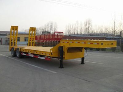 Haotong  LWG9351TDP Low flatbed semi-trailer