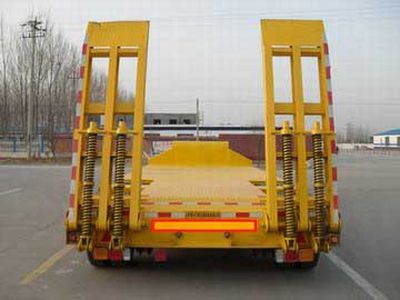 Haotong  LWG9351TDP Low flatbed semi-trailer