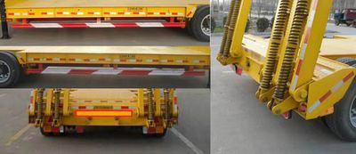 Haotong  LWG9351TDP Low flatbed semi-trailer