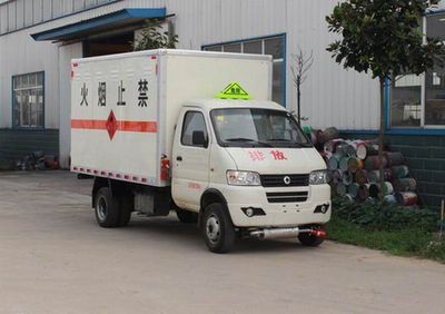 Junfeng  EQ5031XRQ50Q6ACWXP Flammable gas box transport vehicle