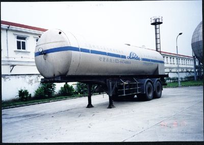 Earth  SHJ9400GDY Low temperature liquid transport semi-trailer