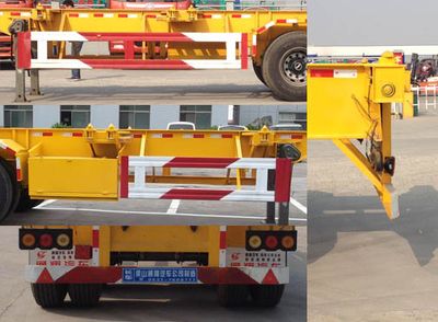 Liangxiang  SV9400TWY Transport semi-trailer of dangerous goods tank frame