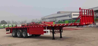 Huajun  ZCZ9400TPBH Flat transport semi-trailer