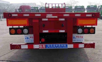 Huajun  ZCZ9400TPBH Flat transport semi-trailer