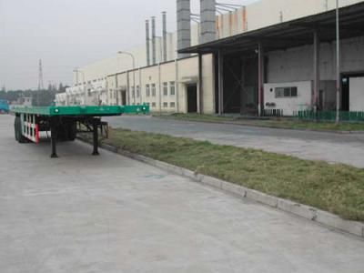 China National Automobile Corporation ZQZ9310TJZP Container flatbed semi-trailer