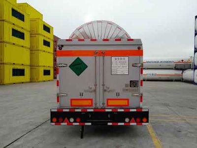 CIMC NTV9402GYQK Semi trailer for liquefied gas transportation