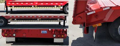 AVIC Hongsheng Automobile HSY9400TDP Low flatbed semi-trailer