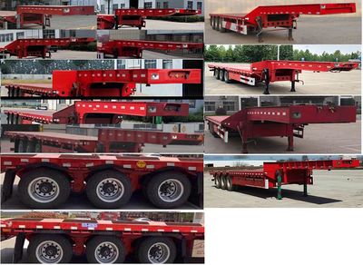 Weizheng Baiye  WZB9401TDP Low flatbed semi-trailer